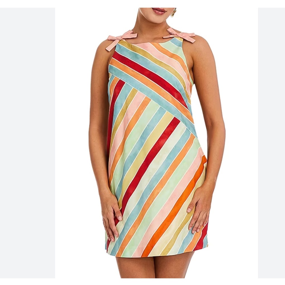 Mestiza New York Payton Cabana Stripe Minidress size XS - Picture 4 of 6